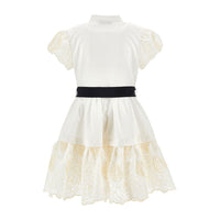 Philosophy Off White Embroidered Dress