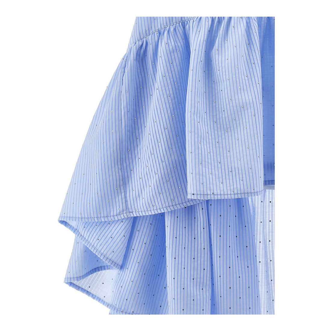 Philosophy Blue Sleeveless High Low Dress