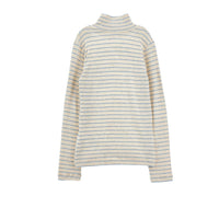 Philosophy Blue/White Stripe Logo Turtleneck