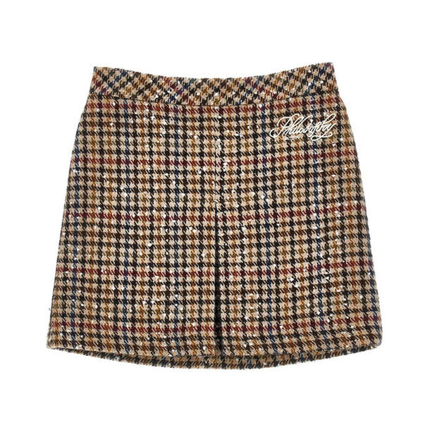 Philosophy Multicolor Houndstooth Skirt