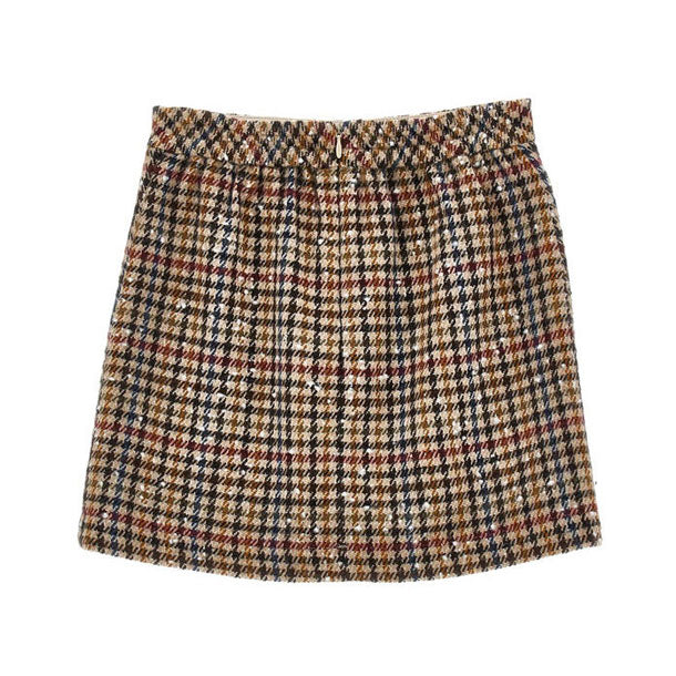 Philosophy Multicolor Houndstooth Skirt