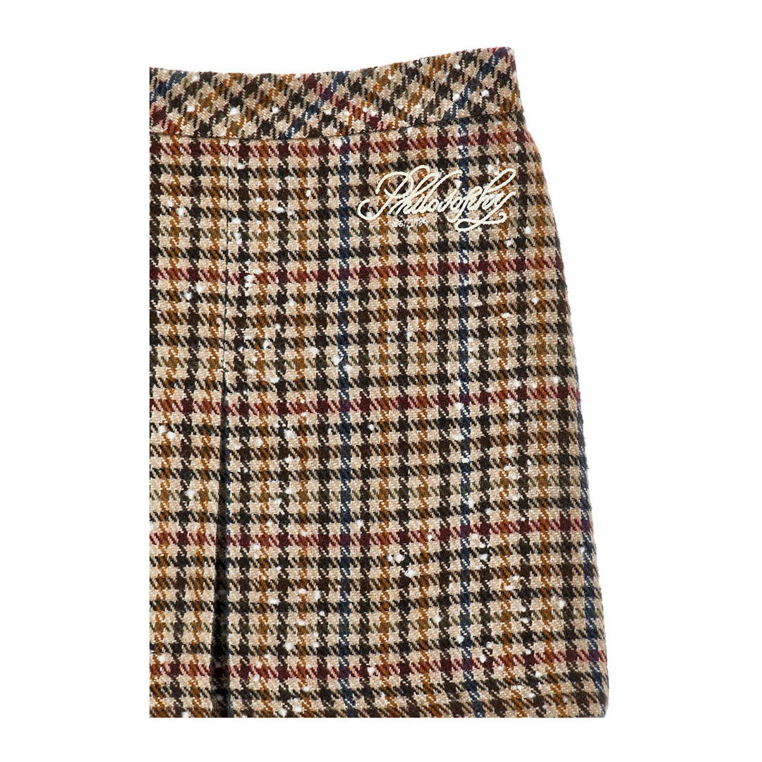 Philosophy Multicolor Houndstooth Skirt