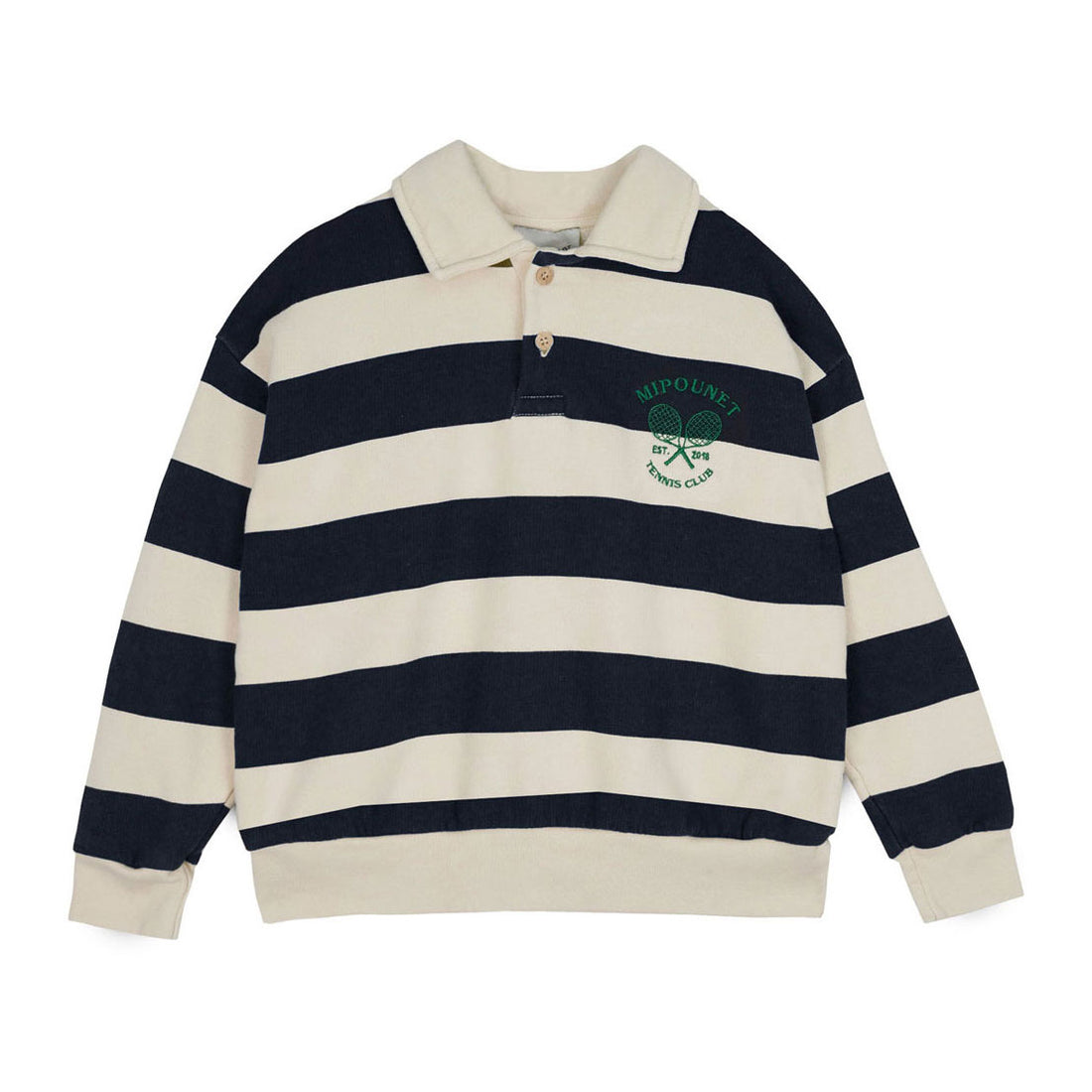 Mipounet Navy Polo Piero Sweatshirt