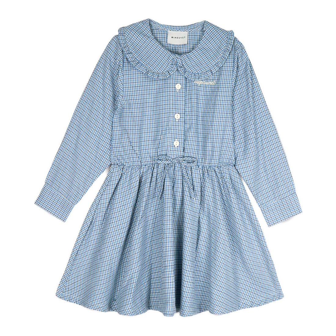 Mipounet Blue Vichy Florence Dress