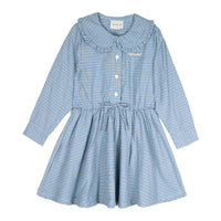 Mipounet Blue Vichy Florence Dress