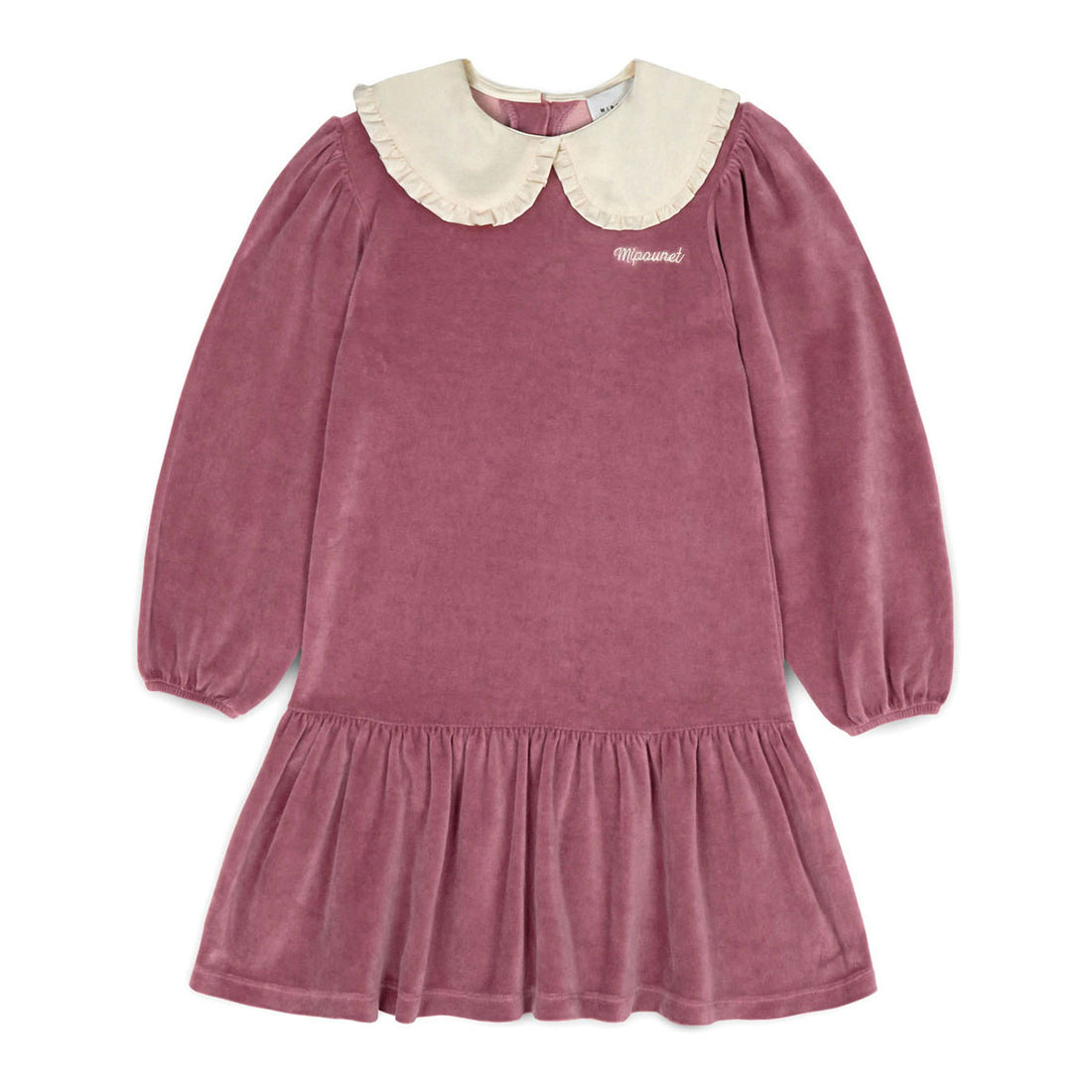 Mipounet Blush Velvet Margot Dress