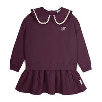Mipounet Burgundy Luna Dress