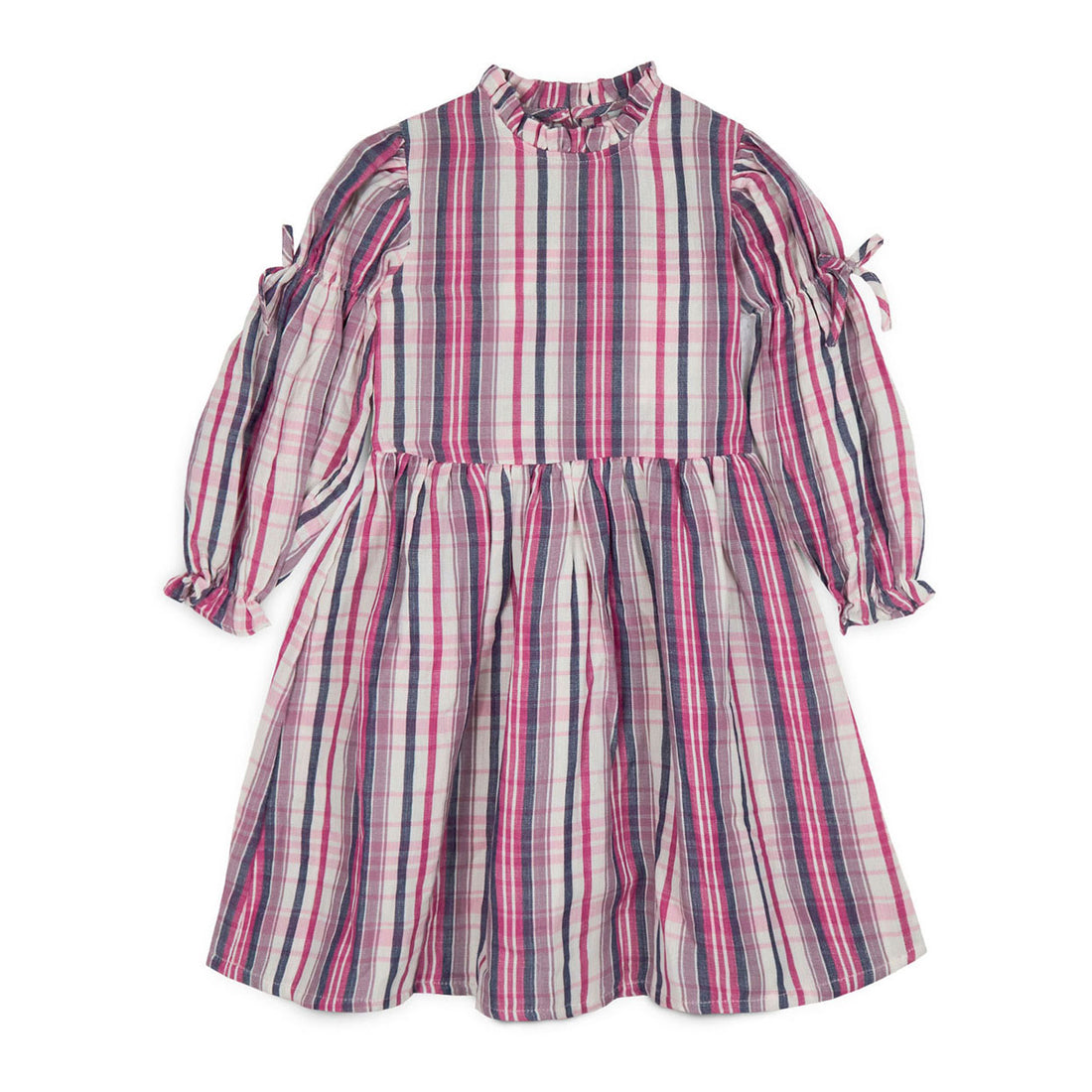 Mipounet Pink Printed Martina Dress