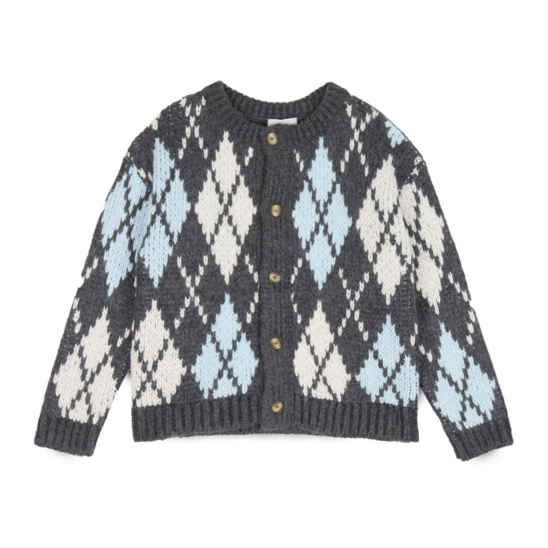 Mipounet Grey Knit Dina Cardigan