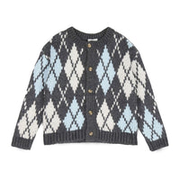 Mipounet Grey Knit Dina Cardigan