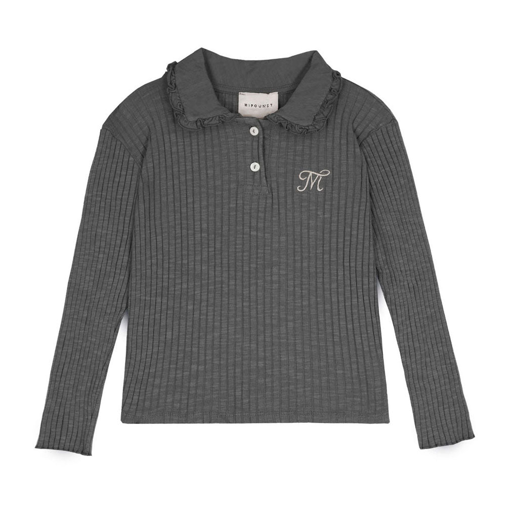 Mipounet Grey Enrica Flame Polo