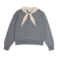 Mipounet Grey Knit Selena Sweater