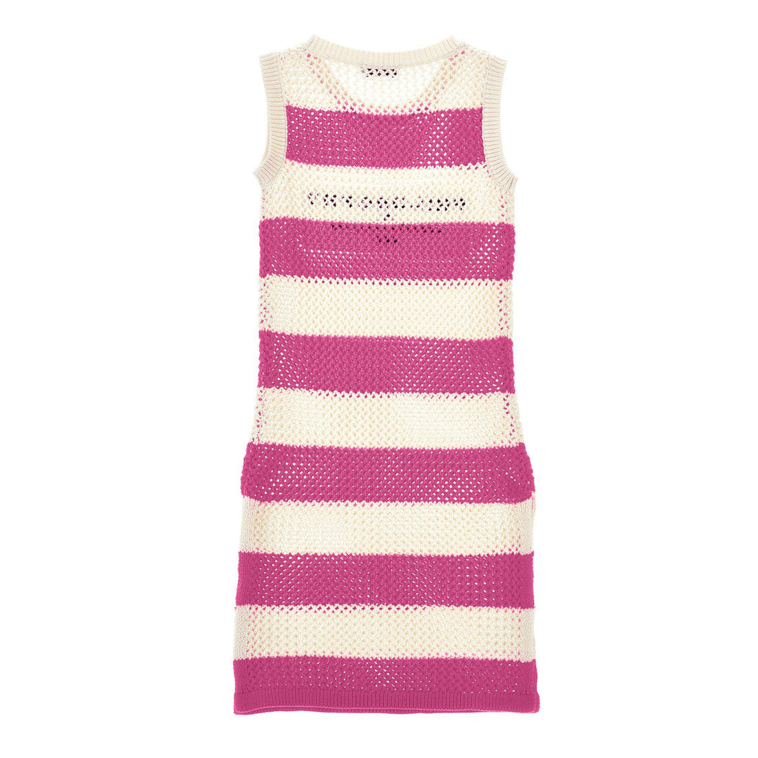 Philosophy White/Pink Striped Coverup Dress
