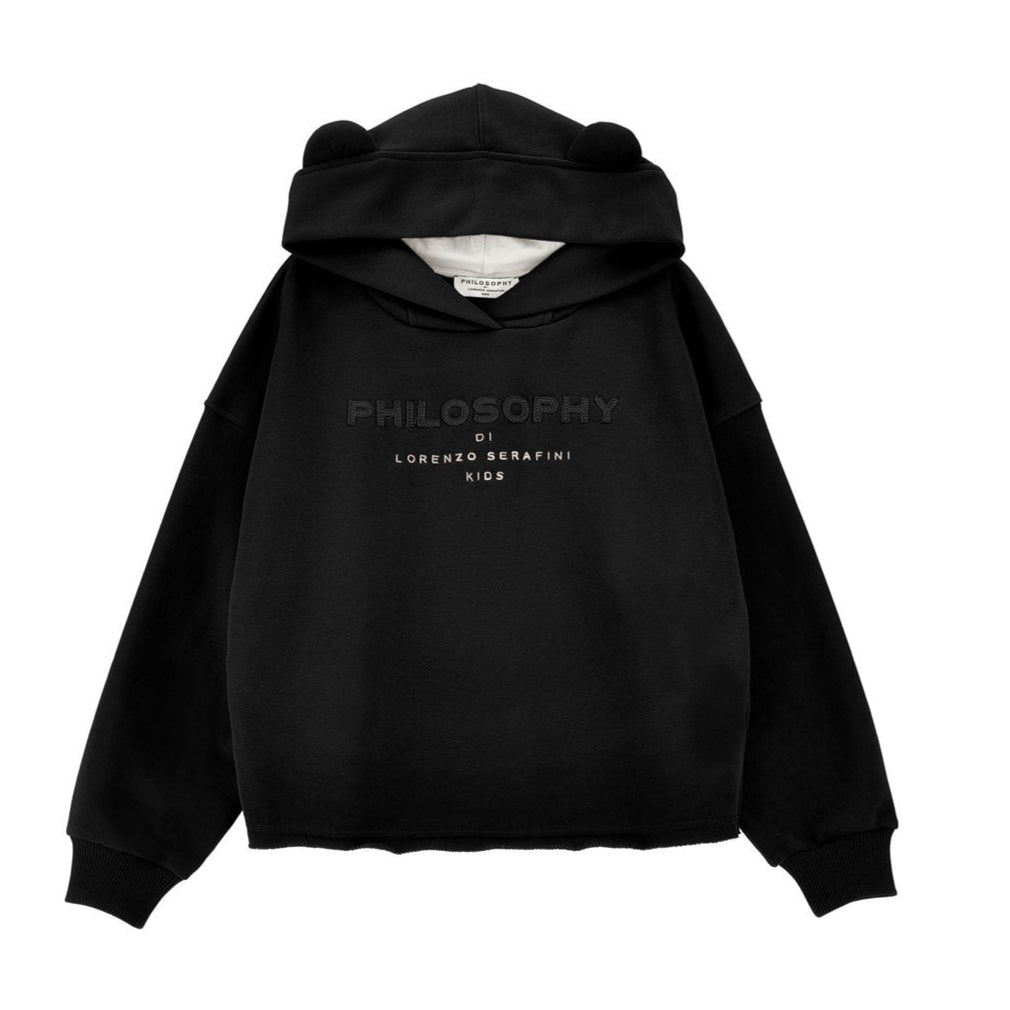Philosophy Black Long Sleeve Sweatshirt