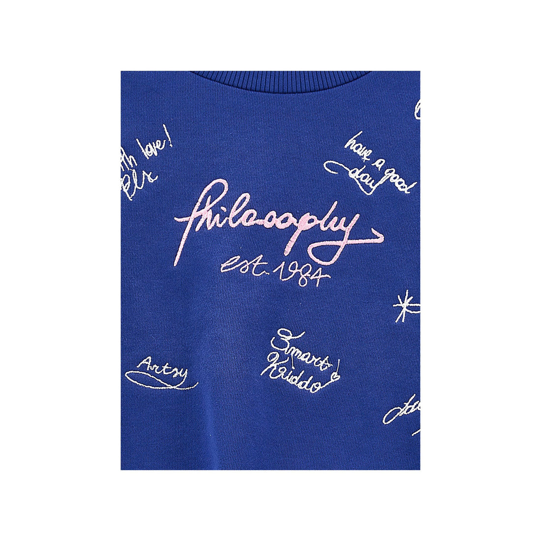 Philosophy Blue Long Sleeve Pullover