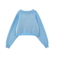 Philosophy Blue Long Sleeve Logo Pullover