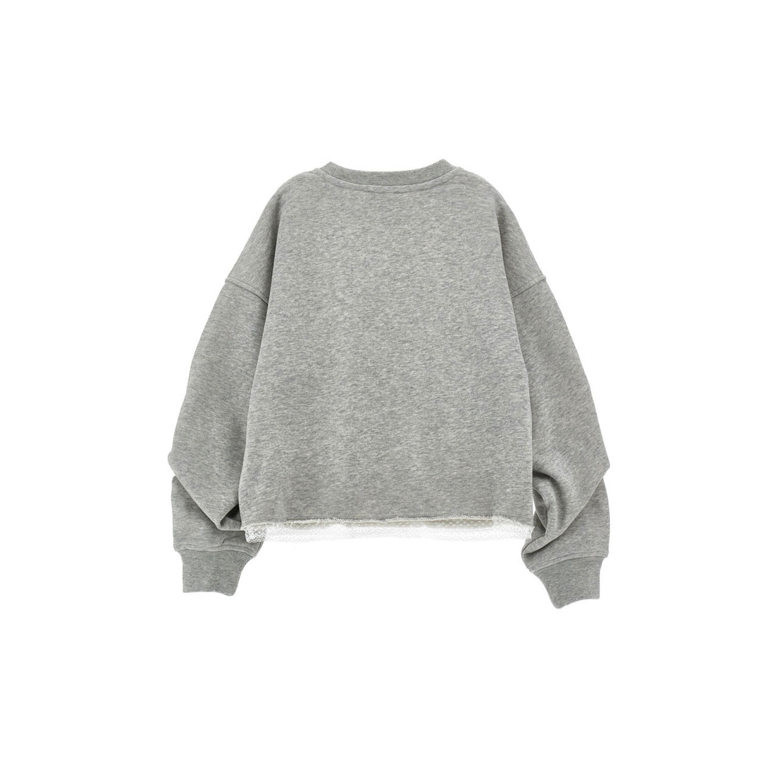 Philosophy Grey Melange Logo Sweatshirt