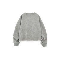 Philosophy Grey Melange Logo Sweatshirt