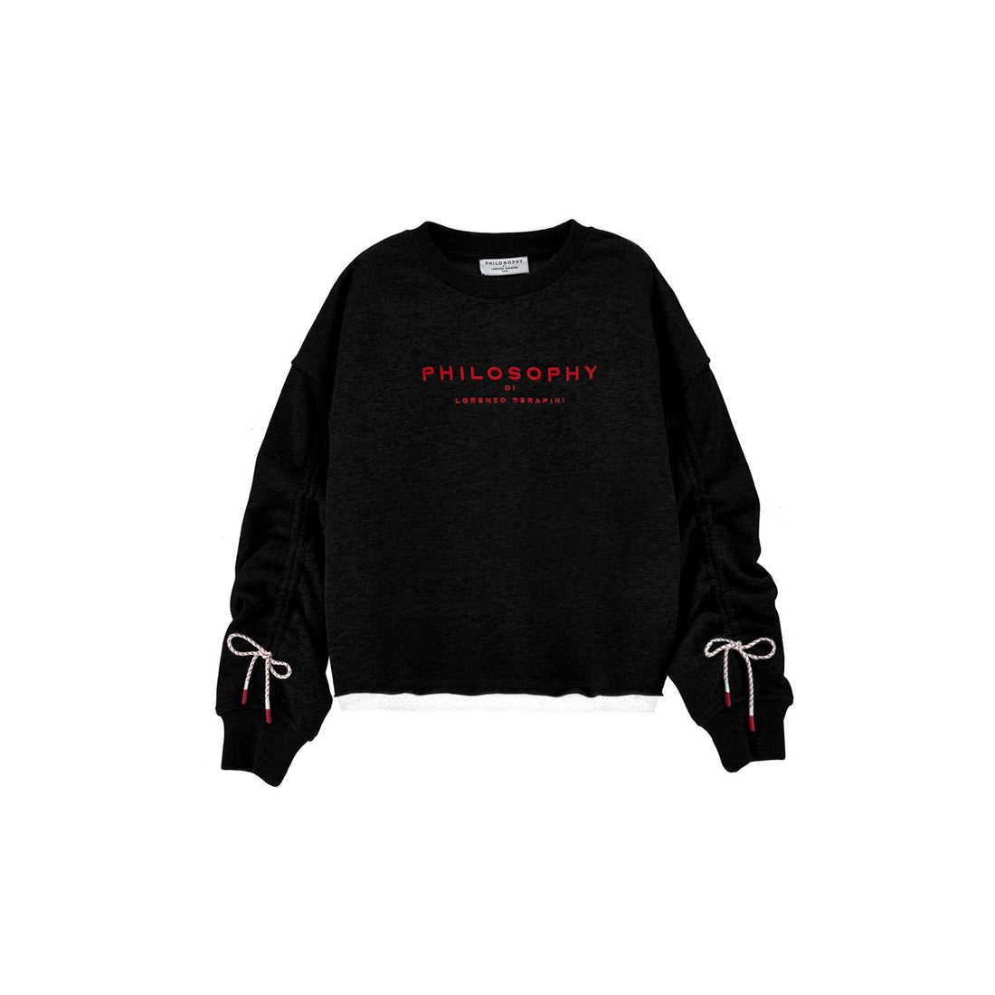 Philosophy Black Logo Sweatshirt