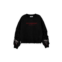 Philosophy Black Logo Sweatshirt