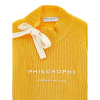 Philosophy Yellow Bow Sweater