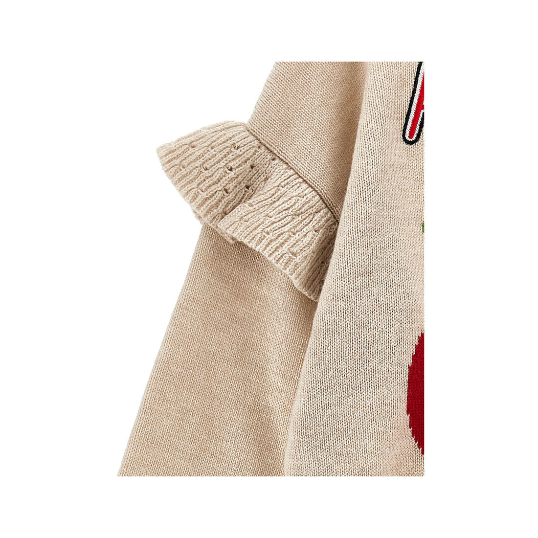 Philosophy  Beige Cherry Sweater