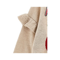 Philosophy  Beige Cherry Sweater