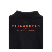 Philosophy Black Zip Up Jacket