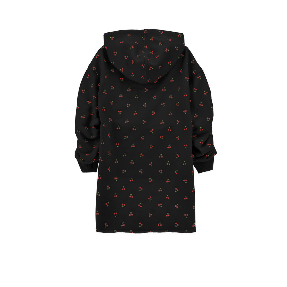Philosophy Black Hooded  Sweatshirt Dress