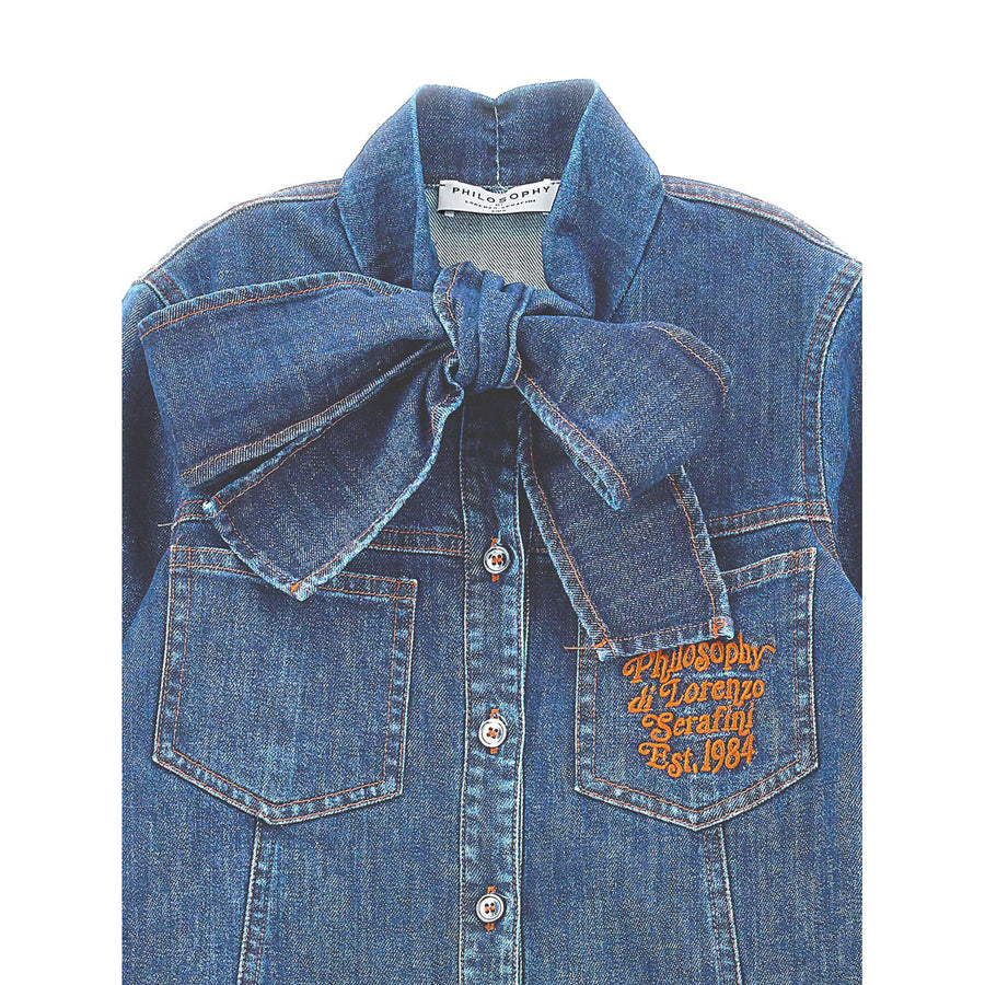 Philosophy Bleach Blue Denim Dress – Ladida