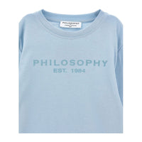 Philosophy Light Blue Logo Tee