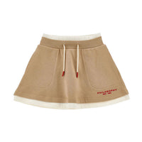 Philosophy Beige Sweatshirt Skirt
