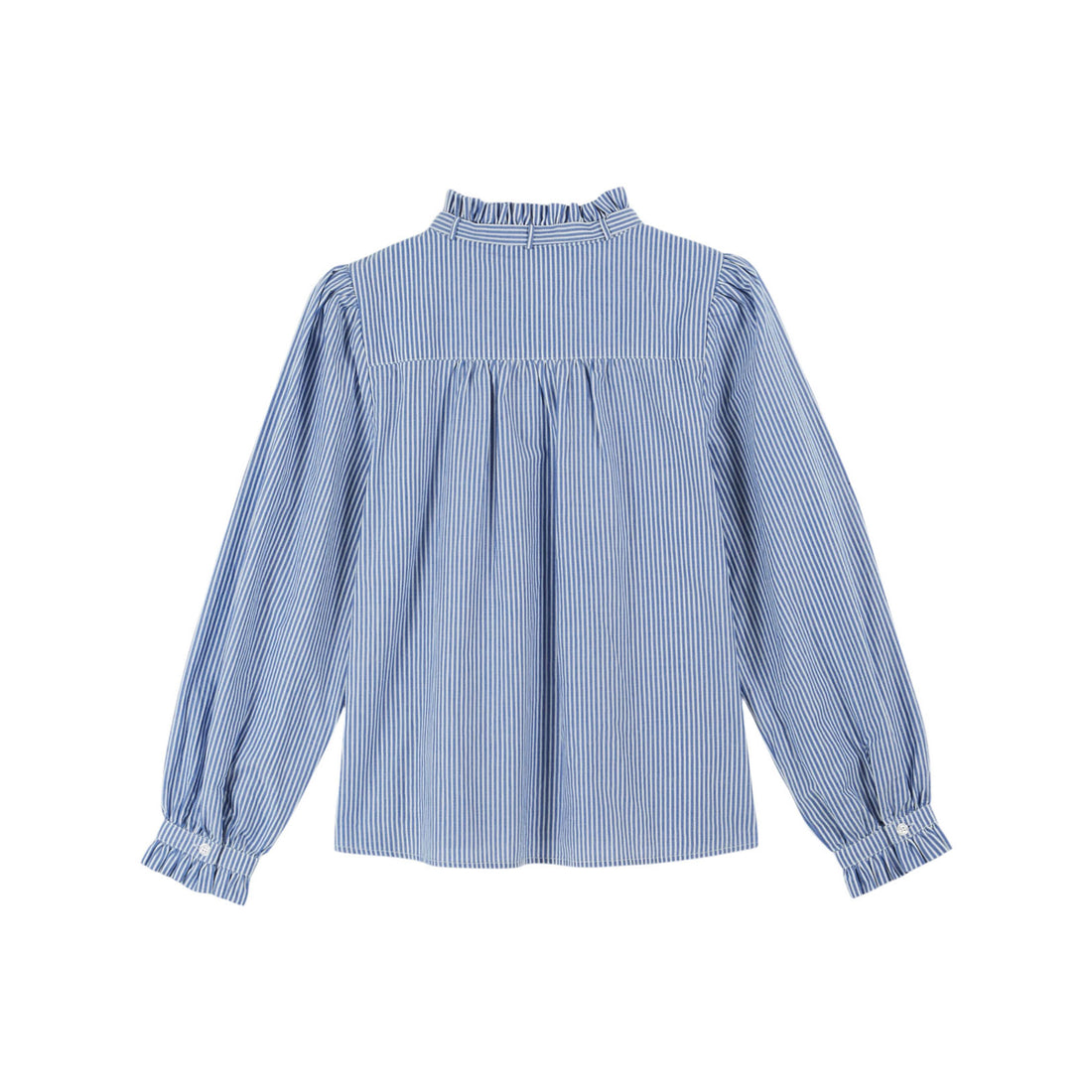 Emile et Ida Blue Stripe Rayee Women Blouse