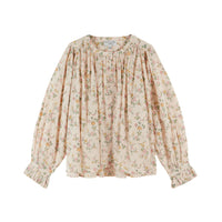 Emile et Ida Pink Rose Print Women Blouse