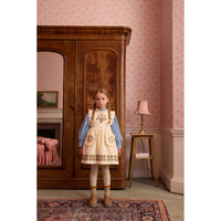 Apolina  Cream Ida Quilted Dress