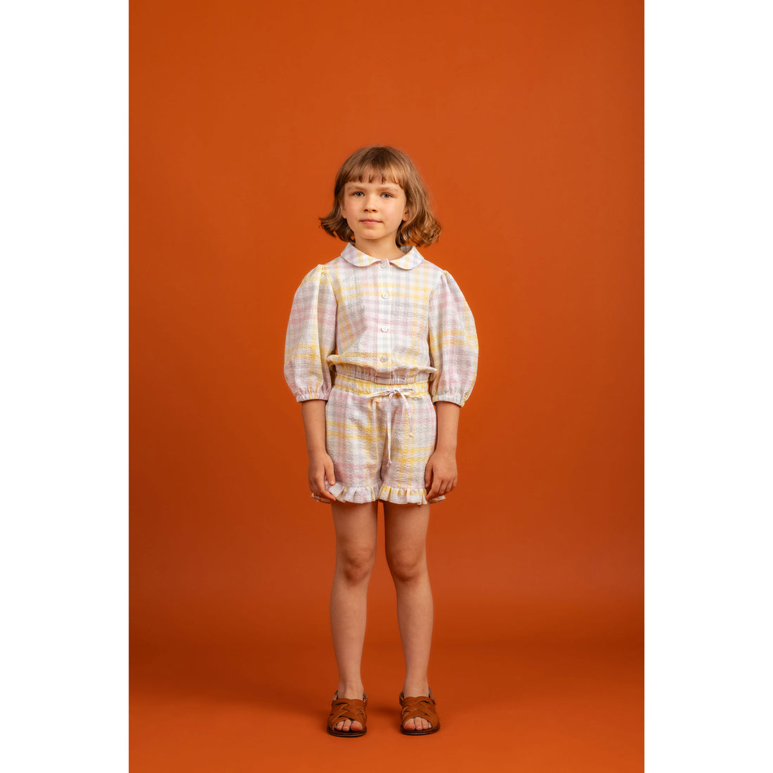 Paade Mode Pastel Checks Marisa Blouse