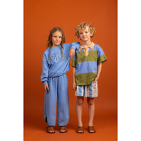 Paade Mode Blue Stripe Harper Short