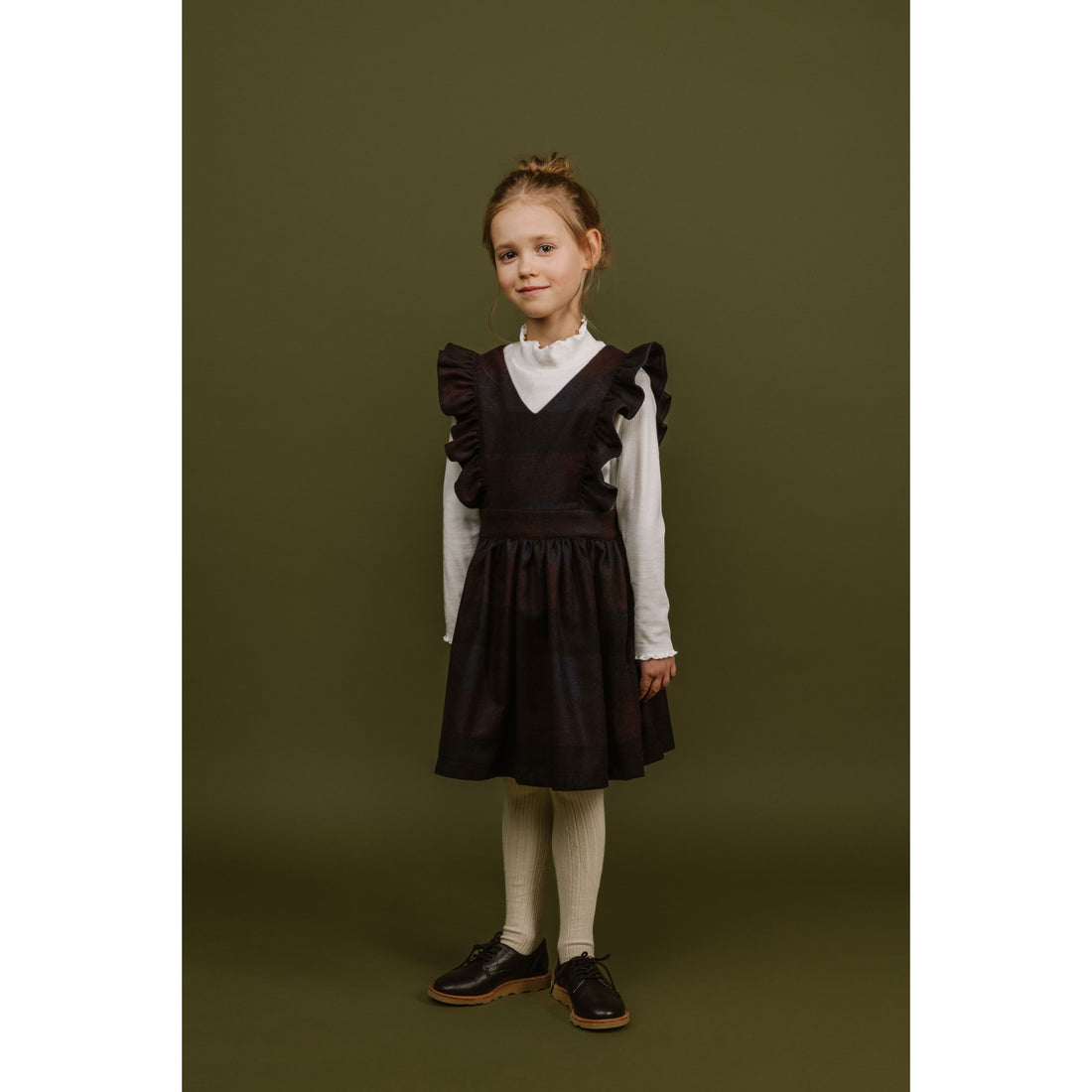 Paade Mode Aubergine Gia Pinafore Dress