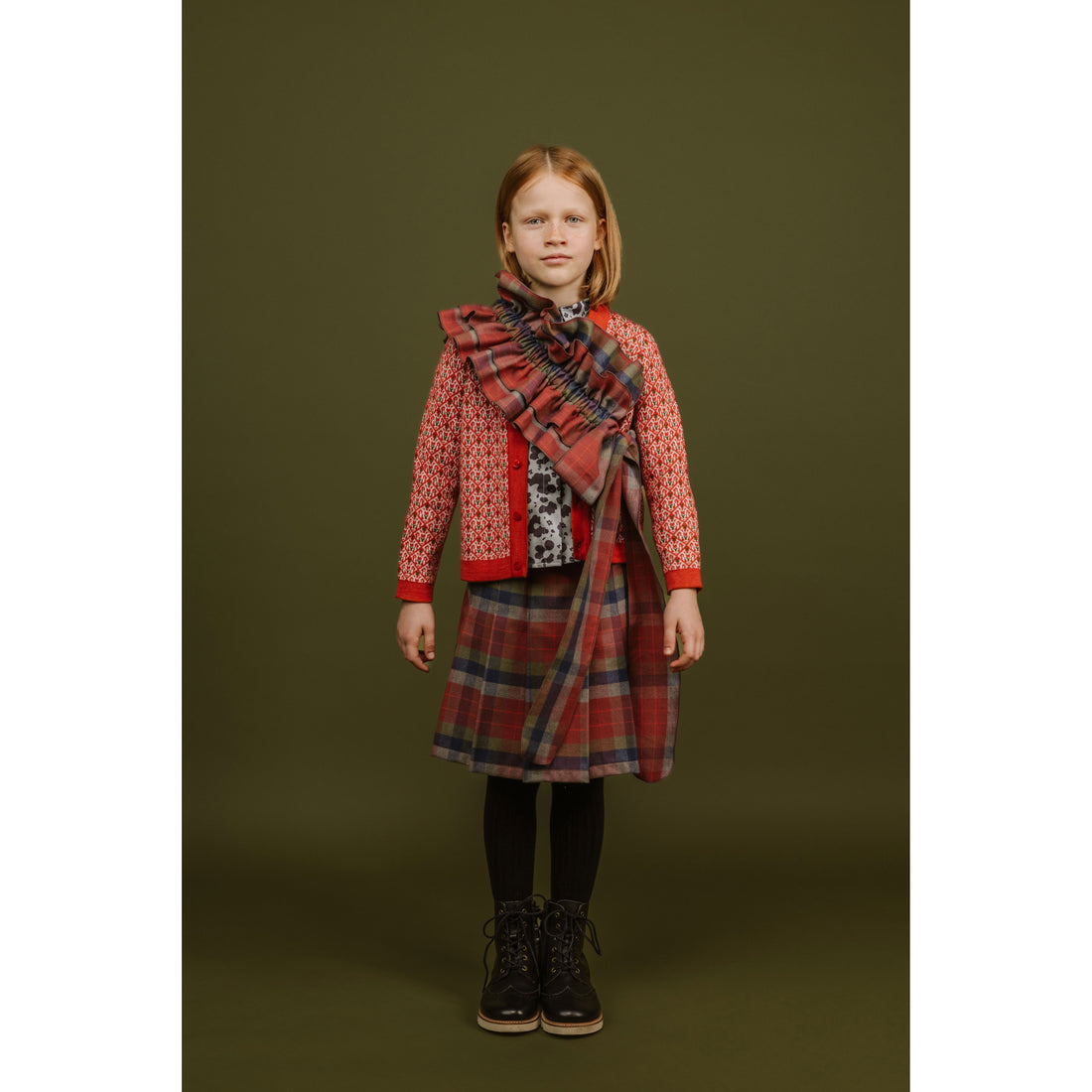 Paade Mode Red Marisa Skirt