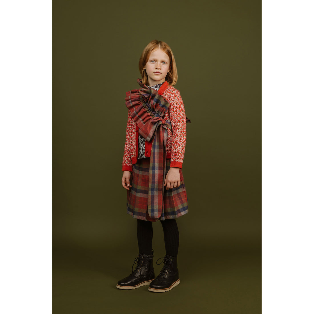 Paade Mode Pink Noel Cardigan