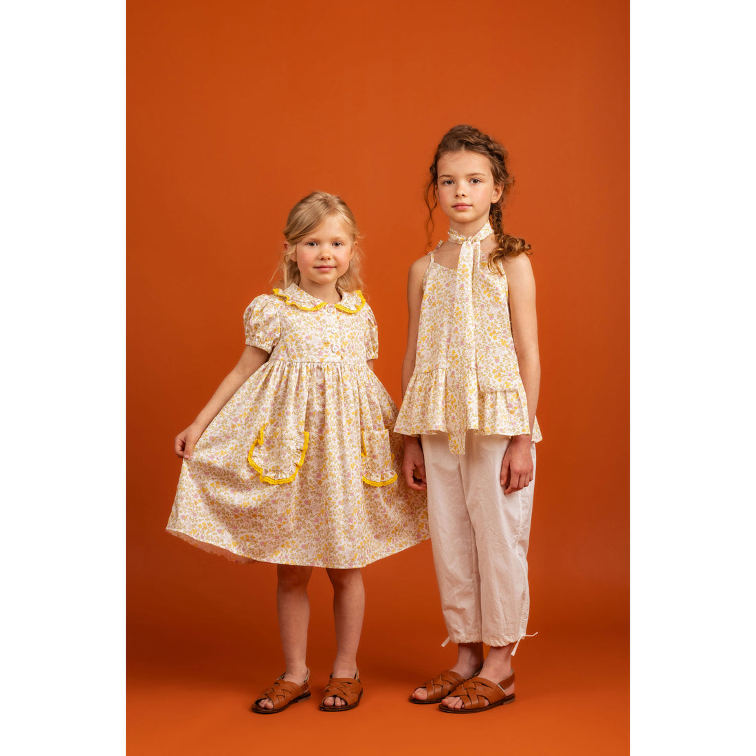 Paade Mode Yellow Mia Cotton Dress
