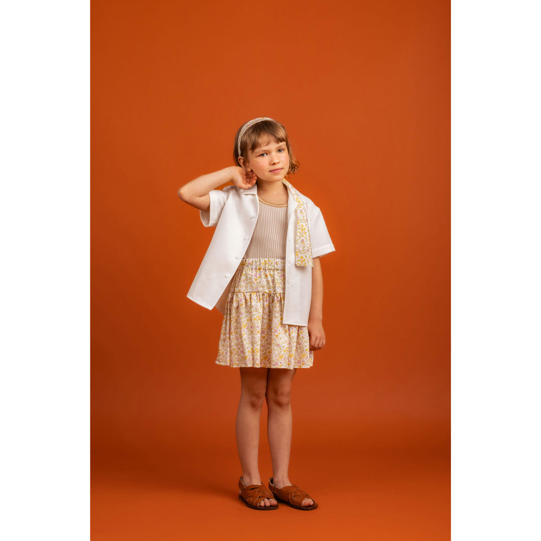 Paade Mode Yellow Mia Skirt