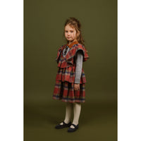 Paade Mode Red Marisa Pinafore Dress