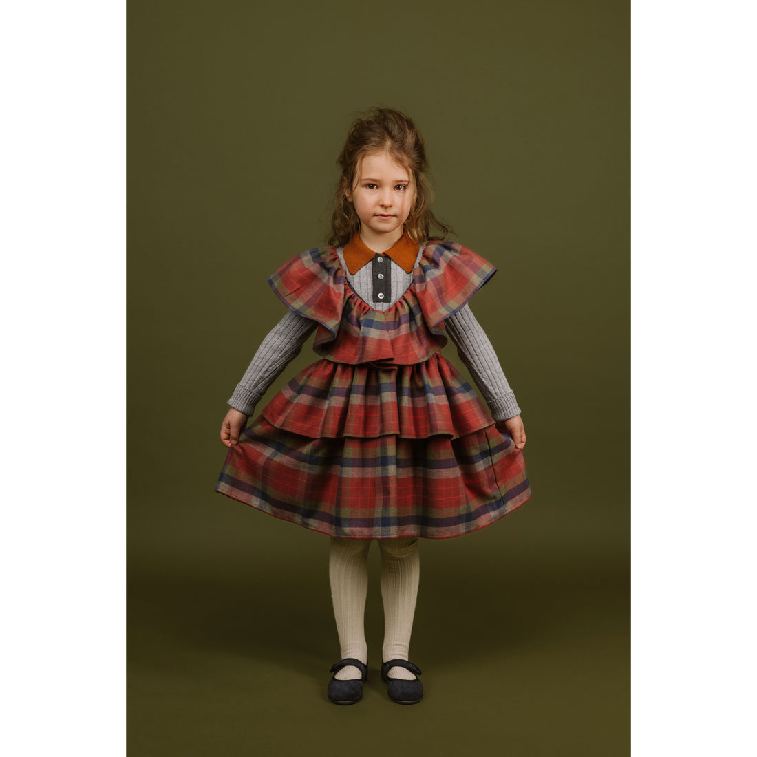 Paade Mode Red Marisa Pinafore Dress
