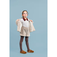 Paade Mode  White Harriet Lace Wool Polo