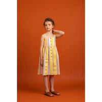 Paade Mode Yellow Stripe Harper Strap Dress