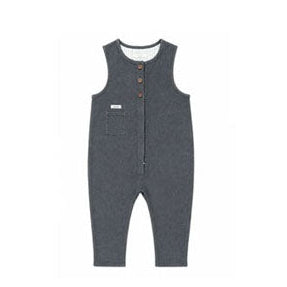 Calla Lili  Grey Pocket Romper