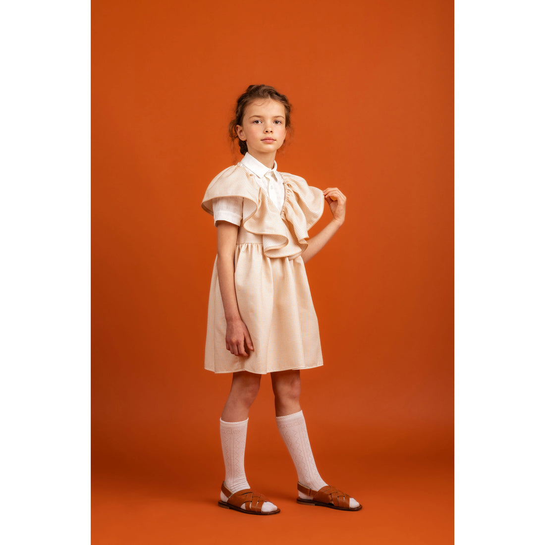 Paade Mode Beige Noah Pinafore Dress