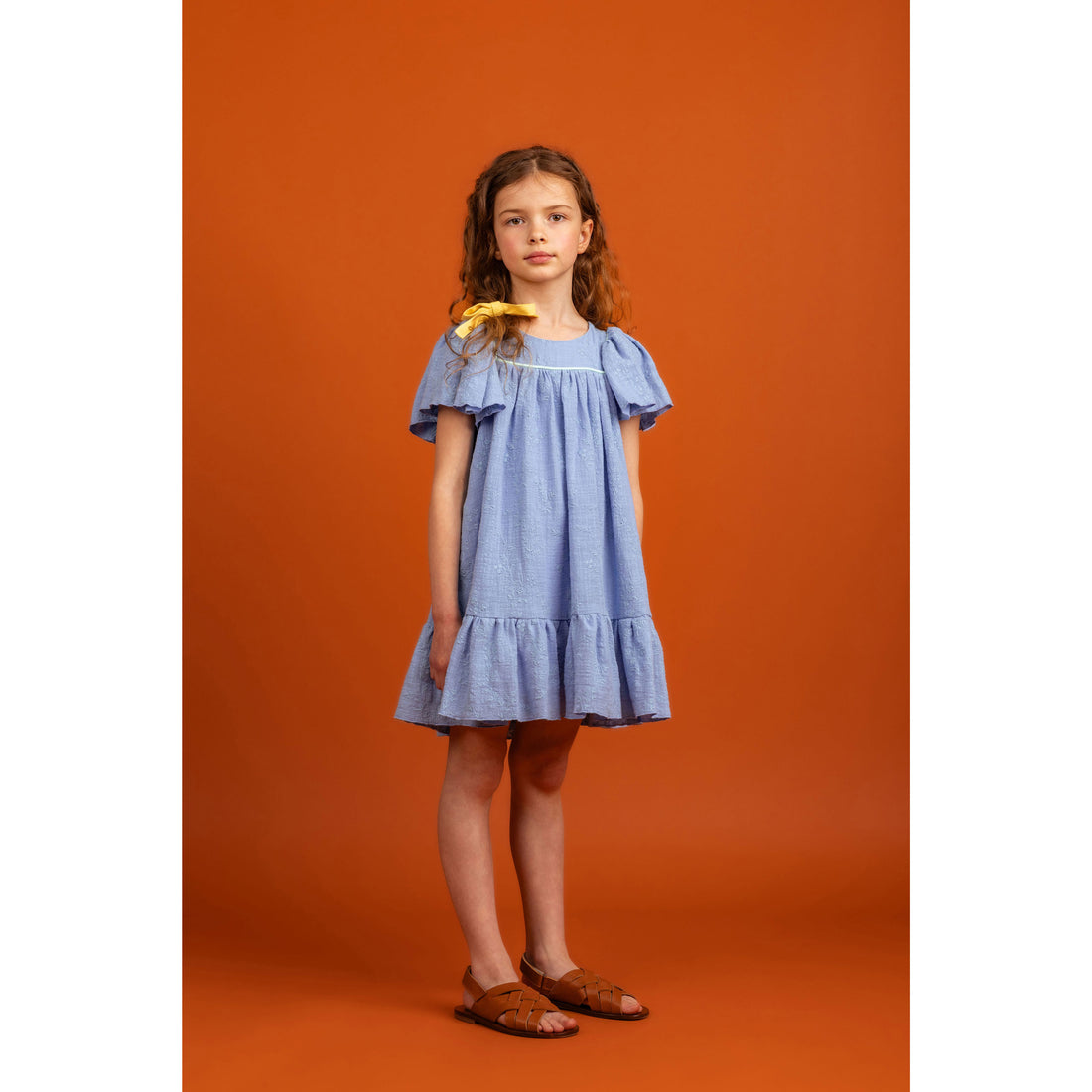 Paade Mode Blue Millie Cotton Dress