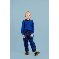 Paade Mode  Luminous Blue Theo Merino Wool Polo